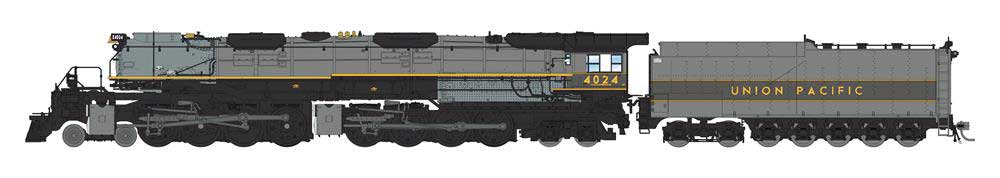 Broadway Limited HO, Loco Big Boy 2Tone Wlsn 25-C-400 Prgn4 UP#4024 - BLI7060