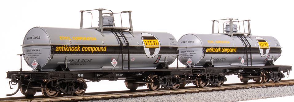 Broadway Limited HO, 6000 Gallon Tank, Ethyl Corp, 2 pack - BLI7674