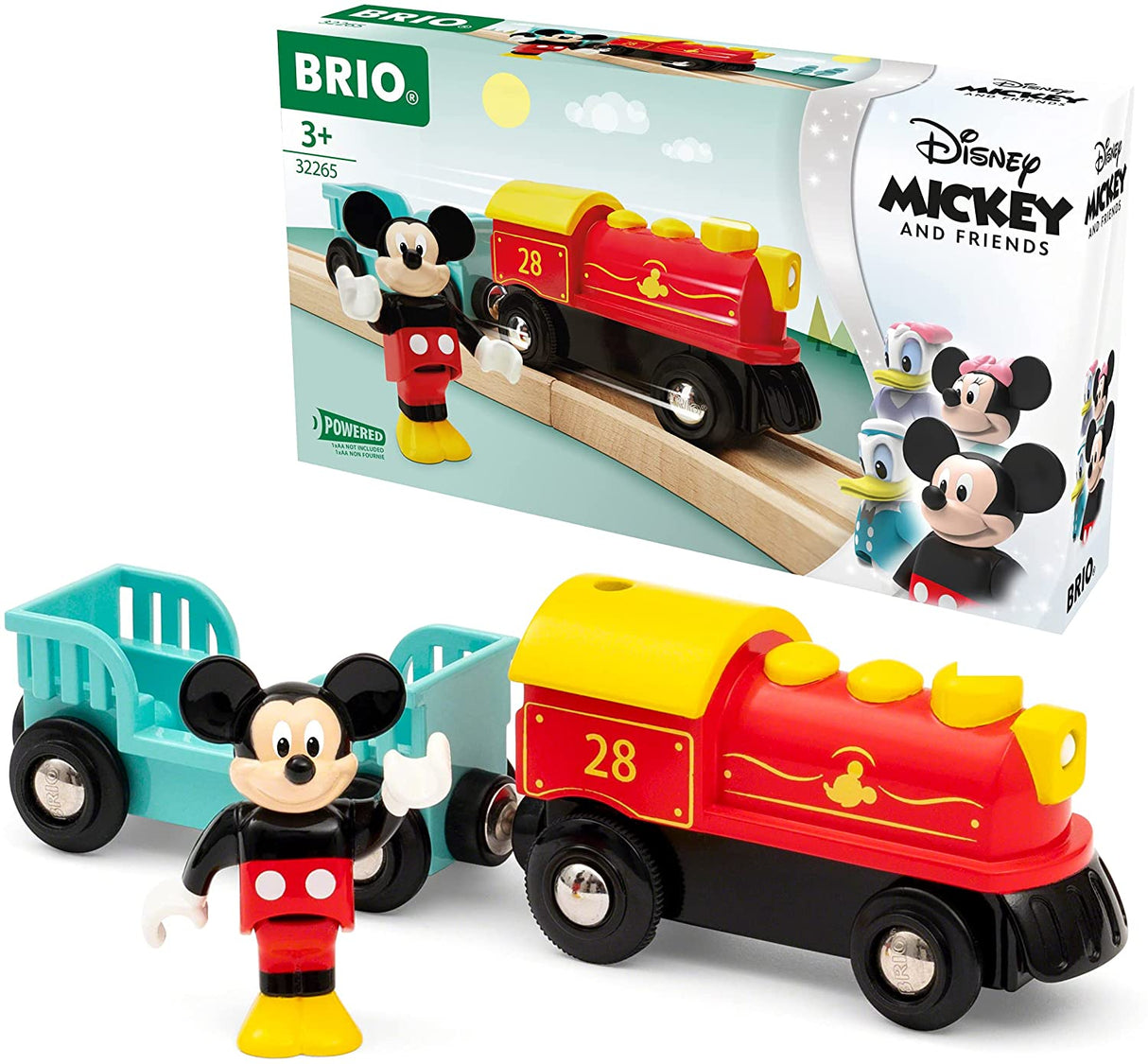 Brio Mickey Mouse Battery Train - BRIO32265