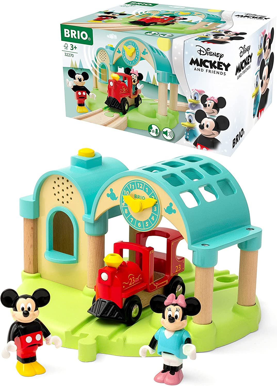 Brio Mickey Mouse Record & Play Station - BRIO32270