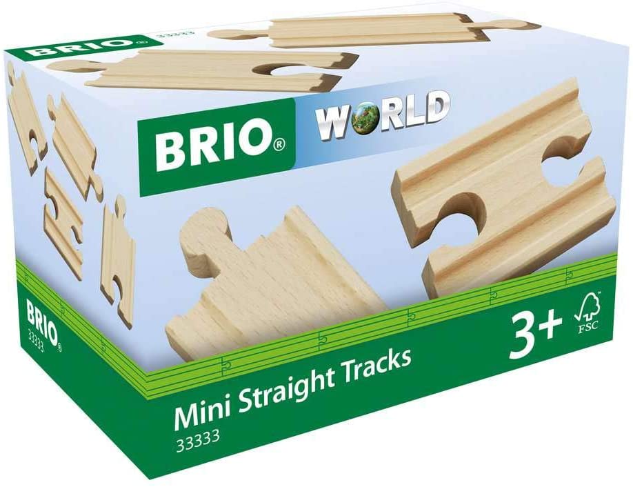 Brio Mini Straight Tracks - BRIO33333