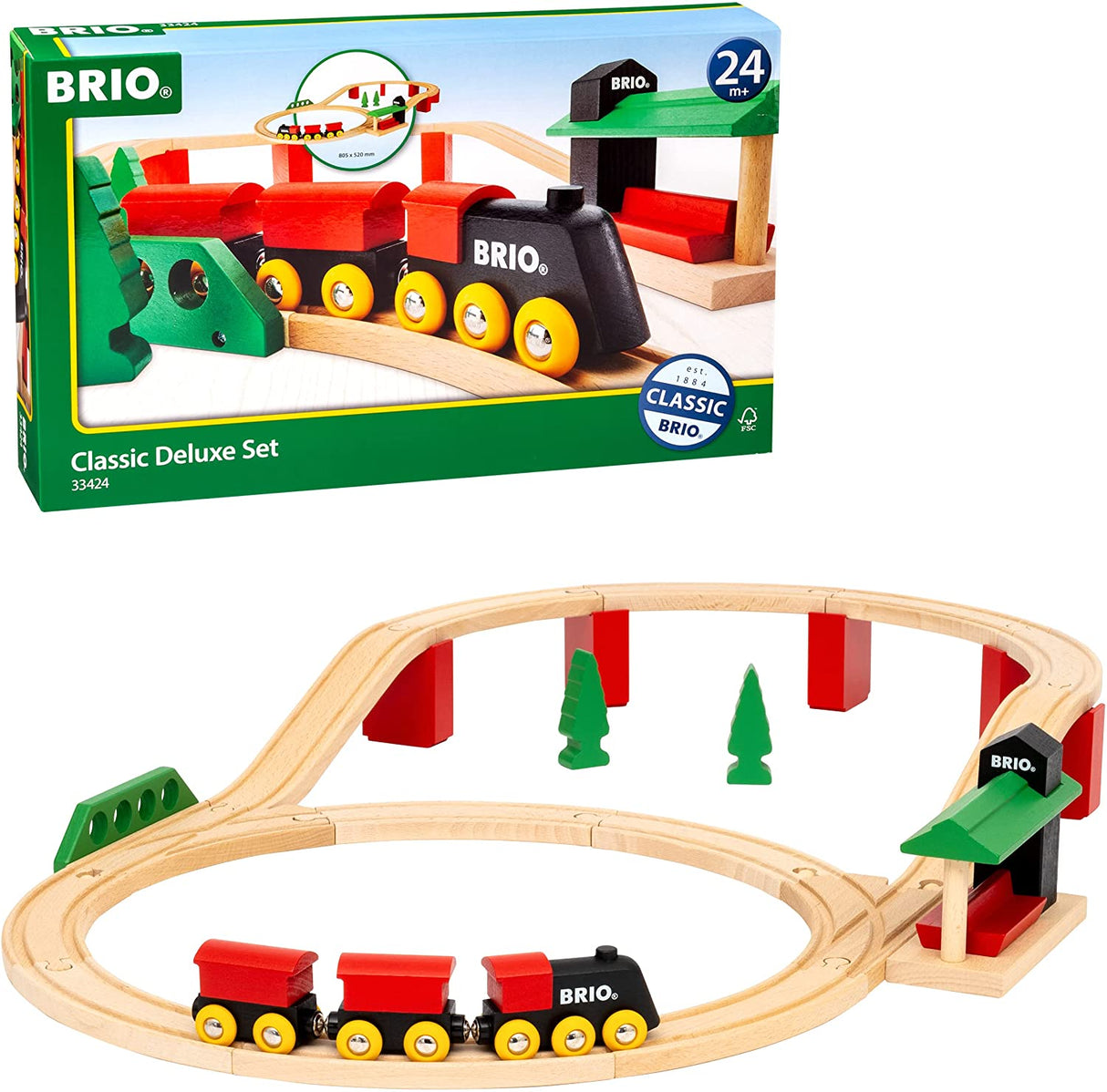 Brio Classic Deluxe Set - BRIO33424