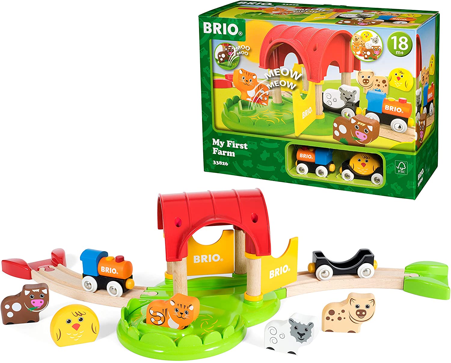Brio My First Railway - Farm - BRIO33826 – Hiawatha Hobbies LLC
