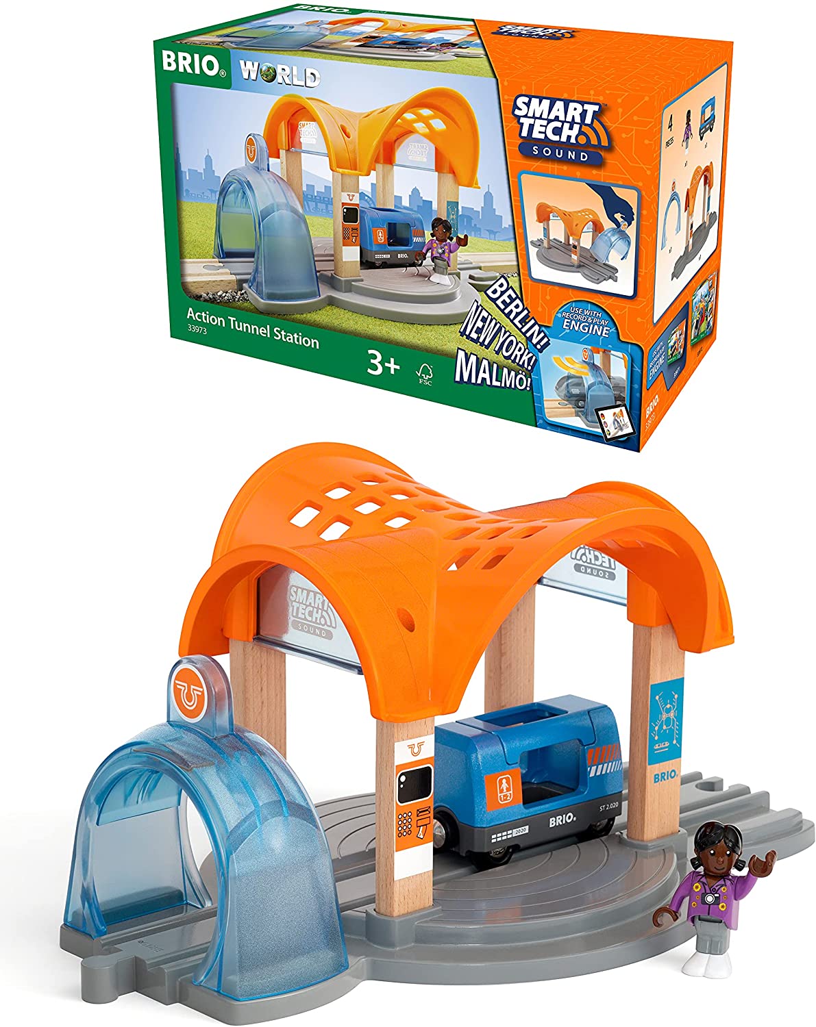 Brio Smart Tech Sound Action Tunnel Station - BRIO33973