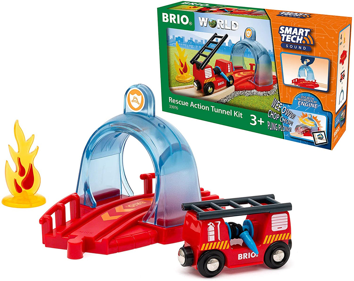 Brio Smart Tech Sound Rescue Action Tunnel Kit - BRIO33976