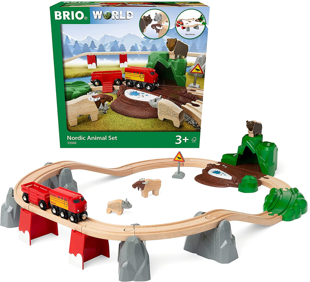 Brio Forest Animal Set - BRIO33988