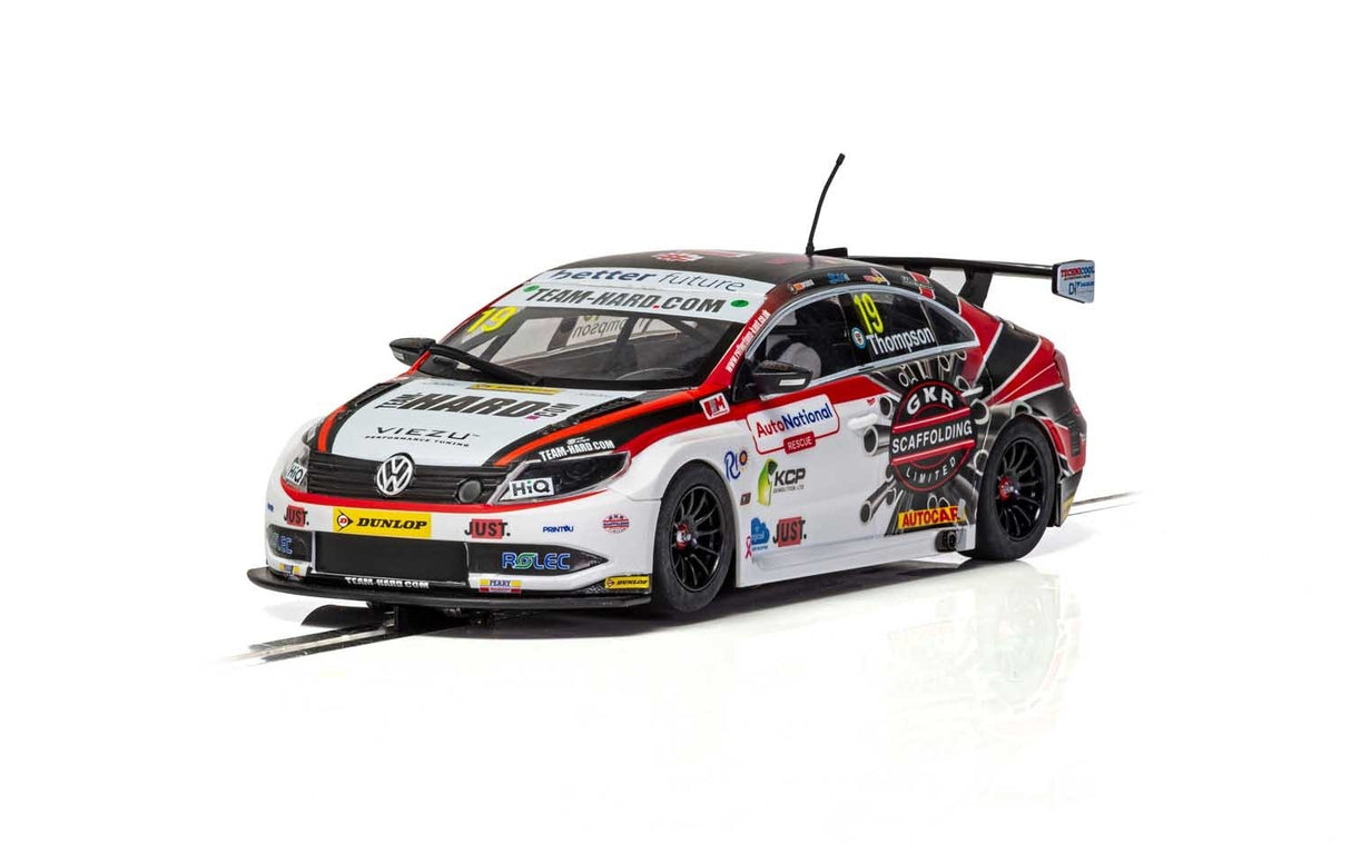 Scalextric VOLKSWAGEN CC 2018 BRITISH TOURING CAR CHAMPIONSHIP #19 - C4016