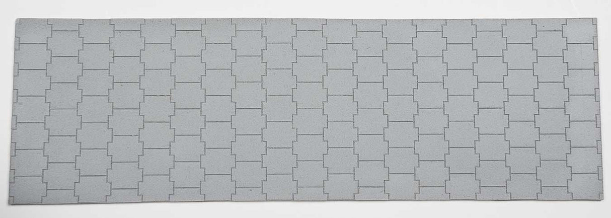 Chooch Flexible Vinyl Wall -- Modern Concrete Cruciform (Cross-shaped) Pattern 11-7/8 x 3-3/4" 30.1 x 9.5cm - CHO8598