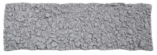 Chooch Flexible Textured Freight Car Load Sheets -- Stone Rip Rap - Medium 11-1/2 x 3-1/2" - CHO8599