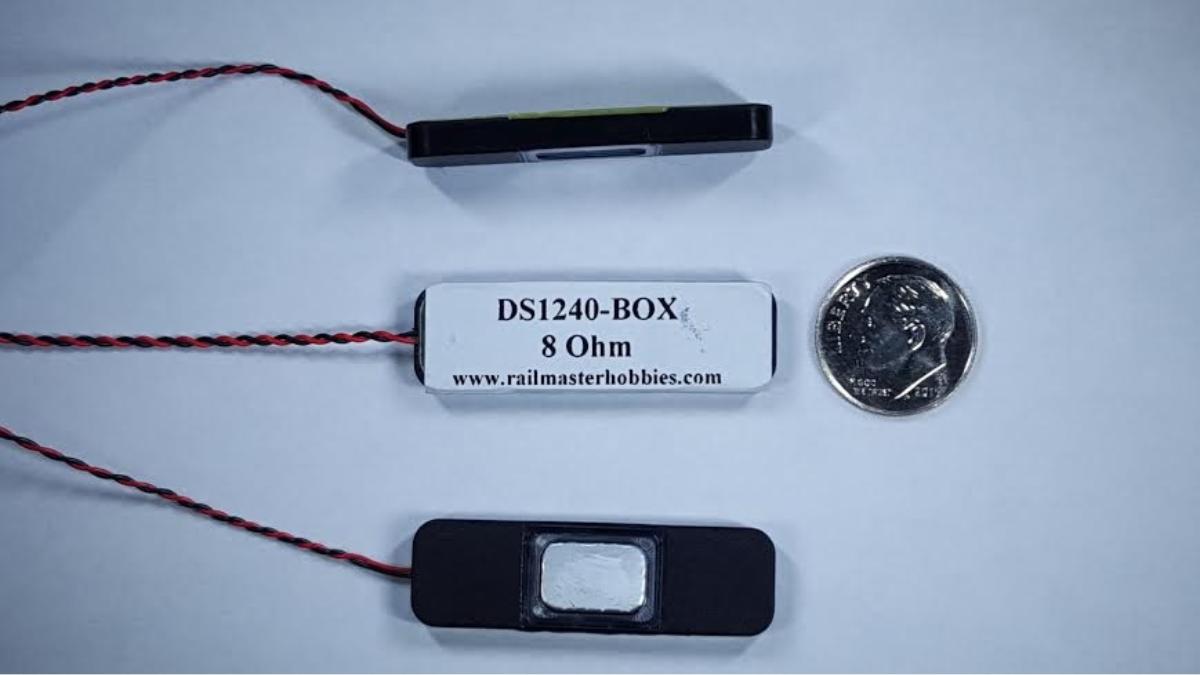Railmaster Hobbies SPEAKER, MICRO 12X40X3.5MM BOX - DS1240-BOX
