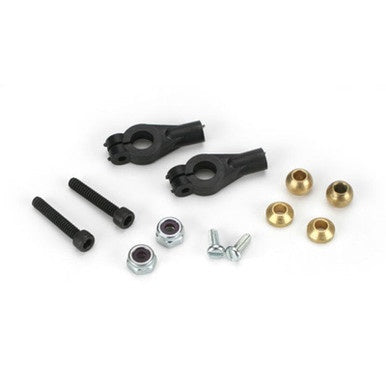 Dubro 2141 EZ Adj Ball Links, 4-40 X 5/8", Style C (2) - DUB2141