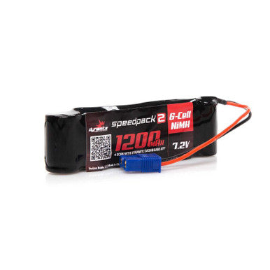 Dynamite SPEEDPACK2 7.2V 1200MAH 6 CELL NiMH, LONG: MINIS - DYNB2473