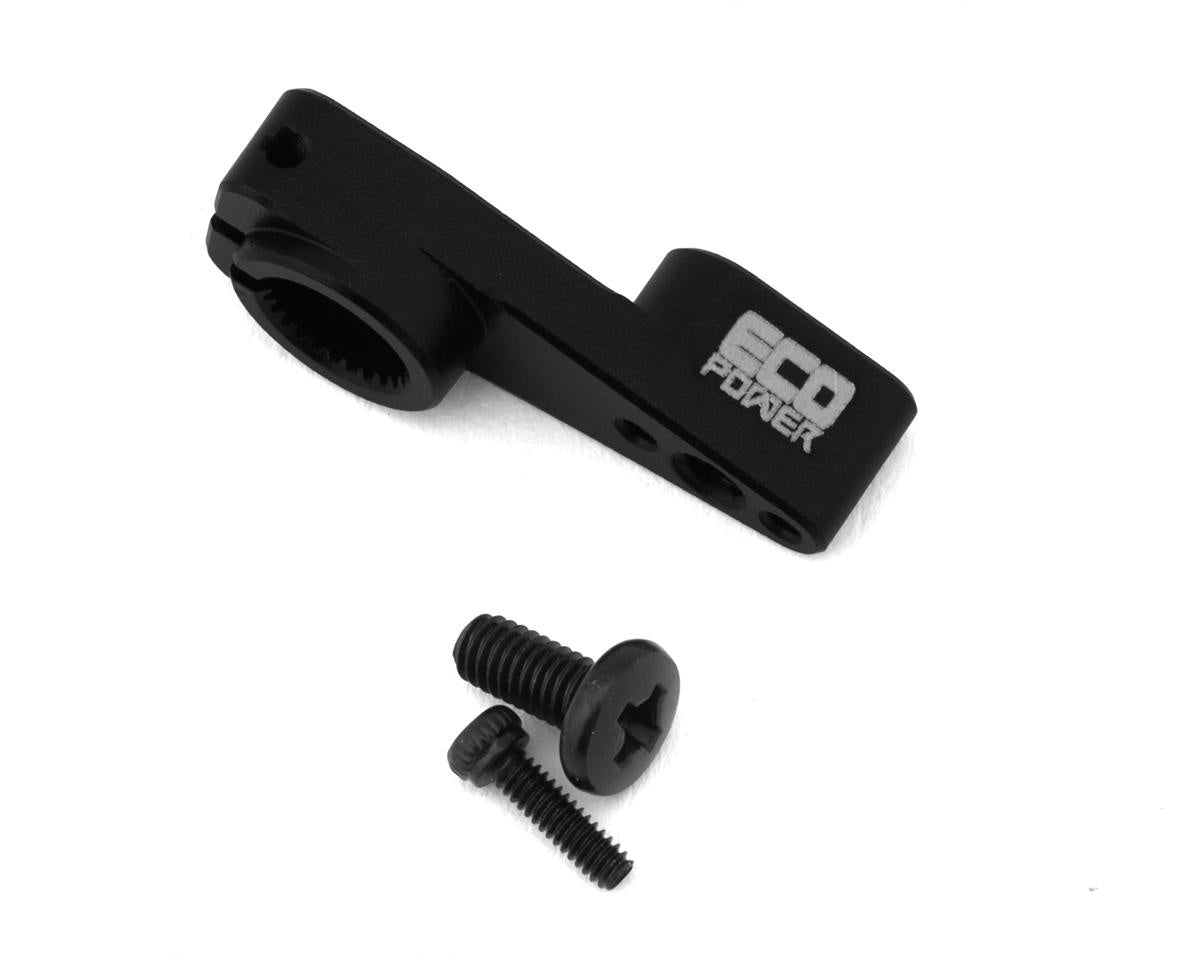 EcoPower Aluminum Clamping Micro Servo Horn for ECP-173 & X24 Servos (Black)