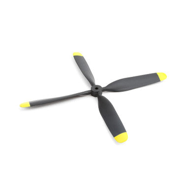 E-Flite Propeller 4 Blade 10.5 x 8: P-51D 1.2m - EFLP105084BL