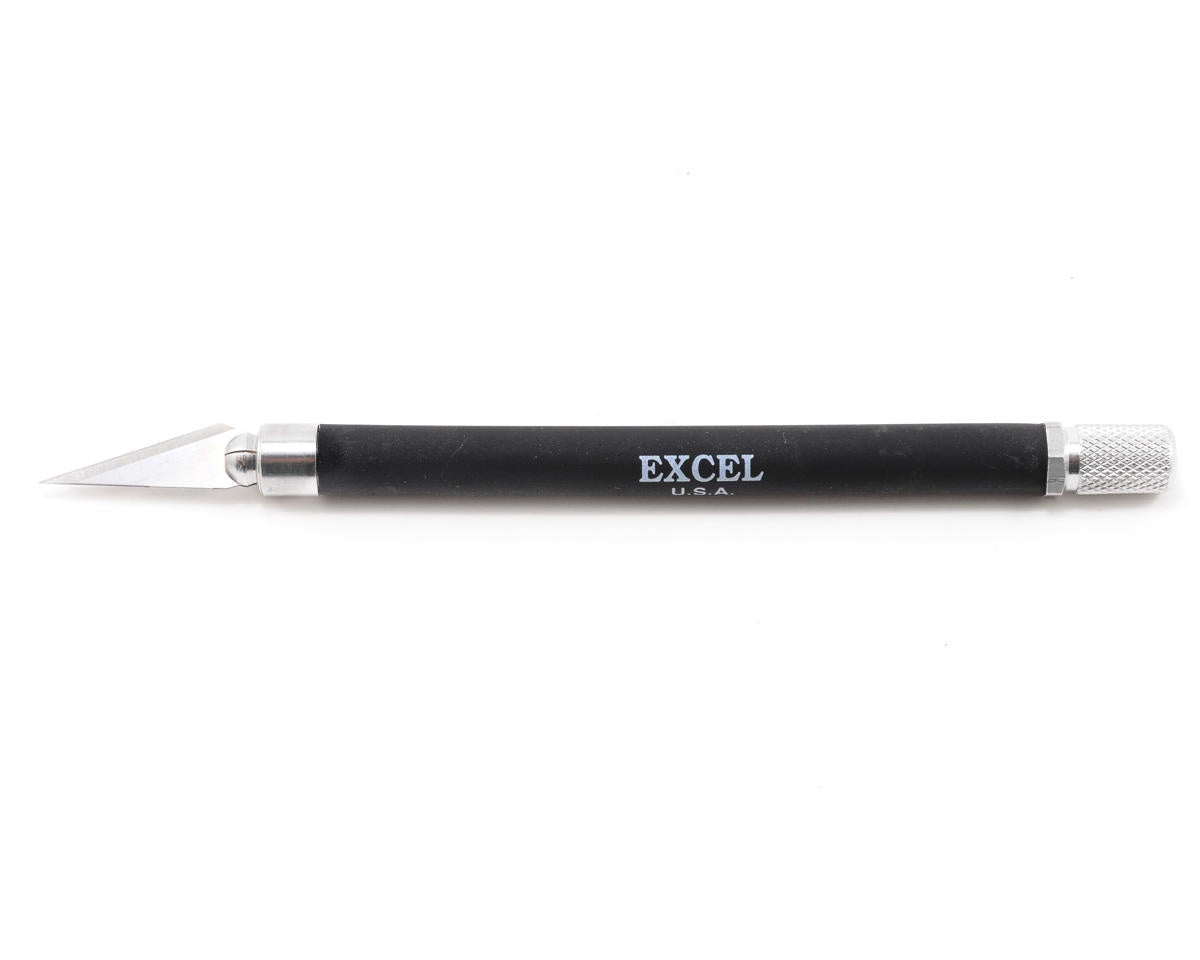 Excel K18 Grip-On Hobby Knife (Black)