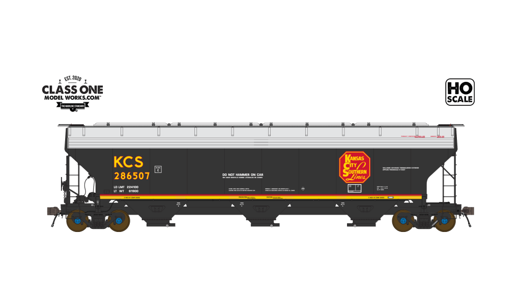 Class One Model Works ARI 5200 Hopper - KANSAS CITY SOUTHERN - KCS # 286140