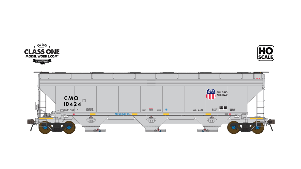 Class One Model Works ARI 5200 Hopper - CHICAGO, ST PAUL, MINNEAPOLIS AND OMAHA (UP) - CMO # 10424