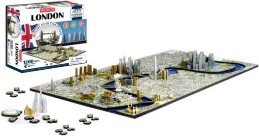 4D CITYSCAPE PUZZLES LONDON SKYLINE 1230 PCS - FCS40012