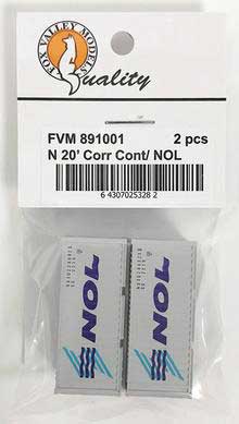 Fox Valley Models N 20' CONTAINER NOL - FVM891001