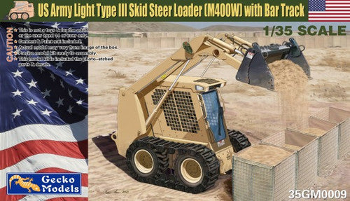 Gecko Models 1/35 US ARMY M400W LIGHT TYPE III SKID STEER - GKO350009