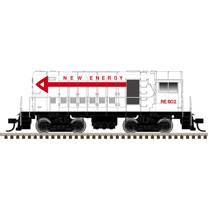 Atlas HO Alco HH660 - Standard DC - Master(R) -- New Energy (Relco) #RE602 (white, red, black)