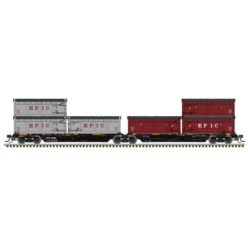 Atlas Master® HO Articulated Bulk Carrier with Six (6) Waste Containers - Environmental Protection & Improvement Co.-EPIX #91428