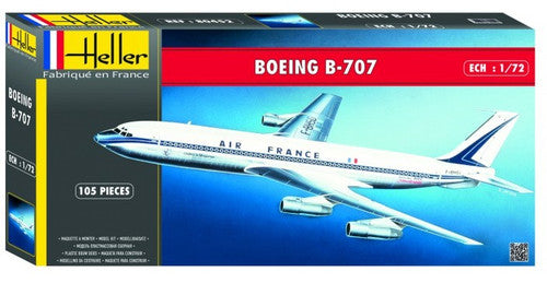 Heller 1/72 B707 AIR FRANCE COMMERCIAL AIRLINER - HLR80452