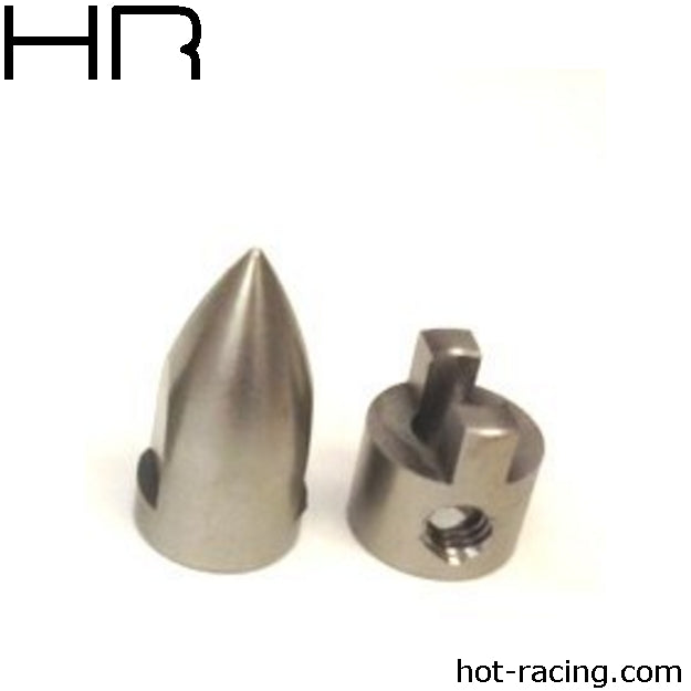 Hot Racing CNC Bullet Prop Nut Drive Dog, M5, for Traxxas Spartan - HRASPN05PN