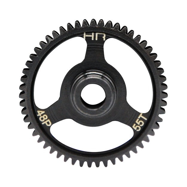 Hot Racing Steel Spur Gear (55T 48P) - 4-Tec 2.0 - HRASTRF455