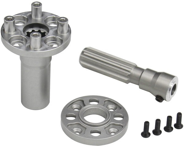 Hot Racing FRONT CENTER DRIVE SHAFT W/GEAR HOUSING - UDR - HRATUDR37PGH