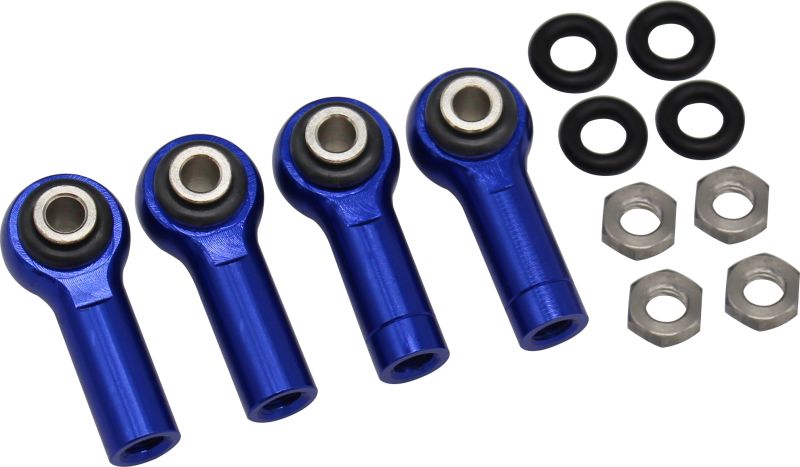Hot Racing Aluminum Upper Rear Suspension Link Rod Ends, for Traxxas UDR - HRATUDR56RN06