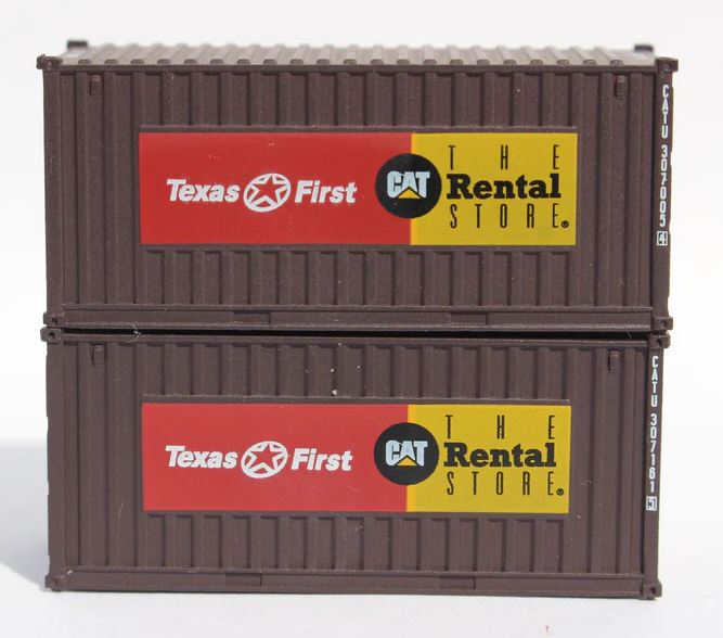 Jacksonville Terminal N TEXAS CAT 20' CONTAINER - JTC205015