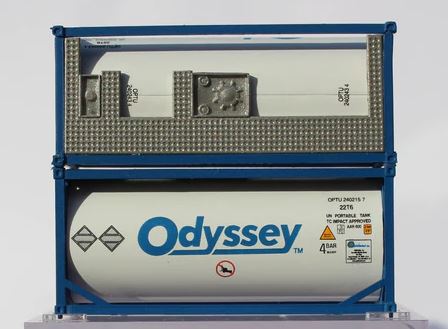 Jacksonville Terminal N 20' STANDARD TANK CONTAINER - ODYSSEY TANK - JTC205216