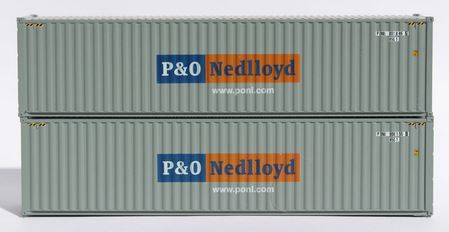 Jacksonville Terminal N P&O NEDLLOYD 40' CONT 2PK - JTC405009