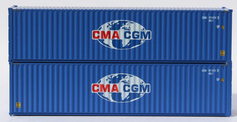 Jacksonville Terminal JTC405103 N CMA CGM 40' CONTAINER 2/PK - JTC405103