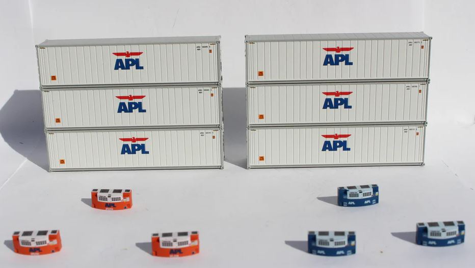 Jacksonville Terminal N APL 40' HC REEFER 6PK - JTC406502