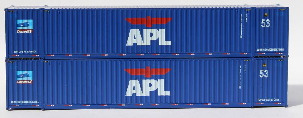Jacksonville Terminal JTC535033 N APL 53' CONTAINER 2/PK - JTC535033