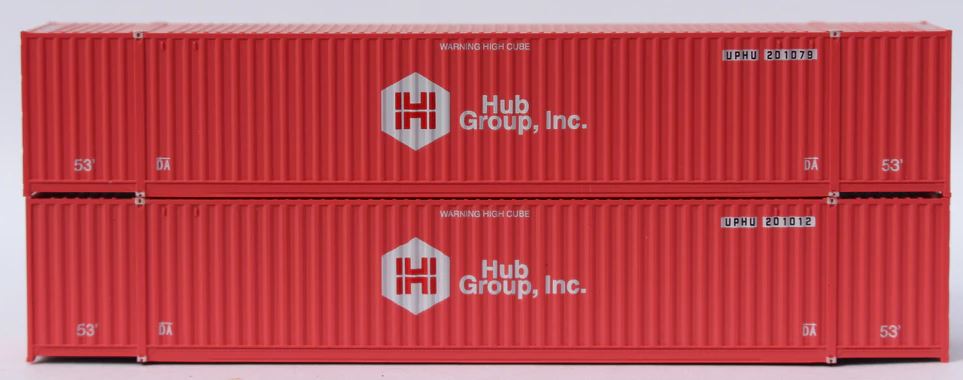 Jacksonville Terminal N HUB UPHU 53' CONTAINER 2/PK - JTC535067