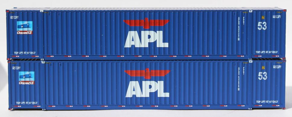 Jacksonville Terminal JTC535081 N APL 53' CONTAINER 2/PK - JTC535081