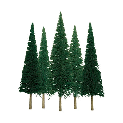 JTT Minature Tree - Pine Trees -- 4-6" 10.2 - 15.2cm pkg(24) - JTT92003