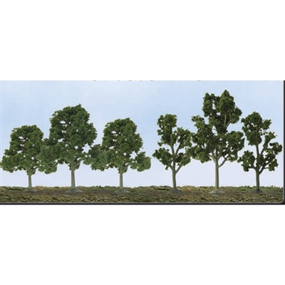 JTT Minature Tree - Deciduous Tree Pack -- 2-1/2 to 4-1/2" 6.4 to 11.4cm pkg(20) - JTT92119