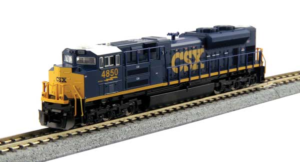 Kato N EMD SD70ACe CSX Dark Future w/ DCC #4850 - KAT1768437DCC