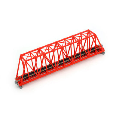 Kato N 248mm 9-3/4" Truss Bridge, Red - KAT20430