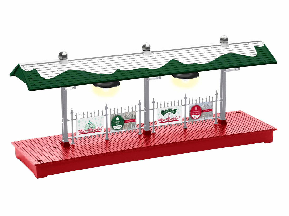 Lionel O WINTER WONDERLAND STATION PLATFORM - LNL1929070