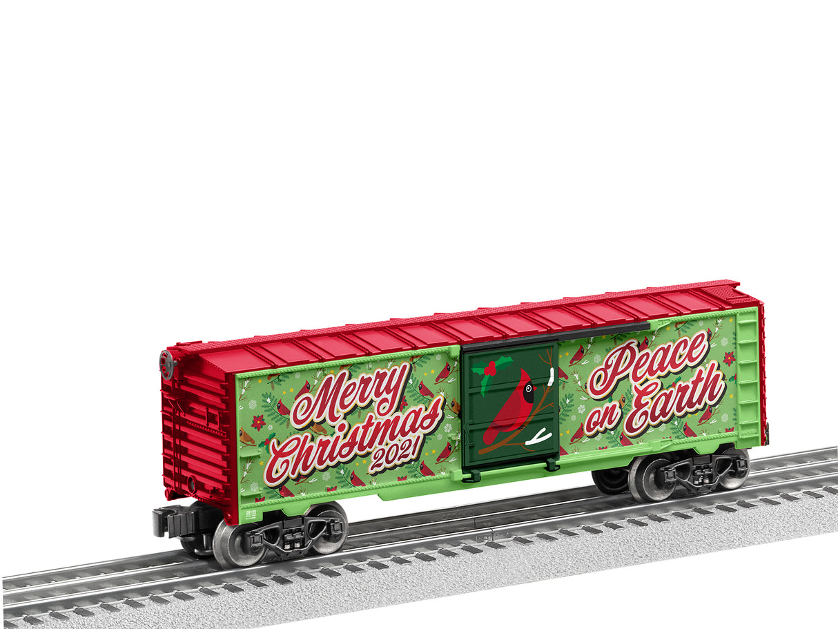 Lionel O27 2021 Christmas Boxcar - LNL2128190