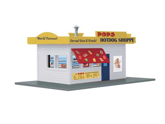Lionel HO Pops Hot Dog Shoppe Kit - LNL2167020