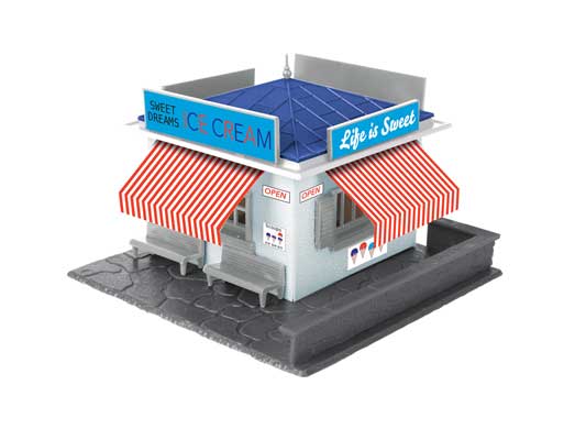 Lionel HO Ice Cream Shop Kit - LNL2167060