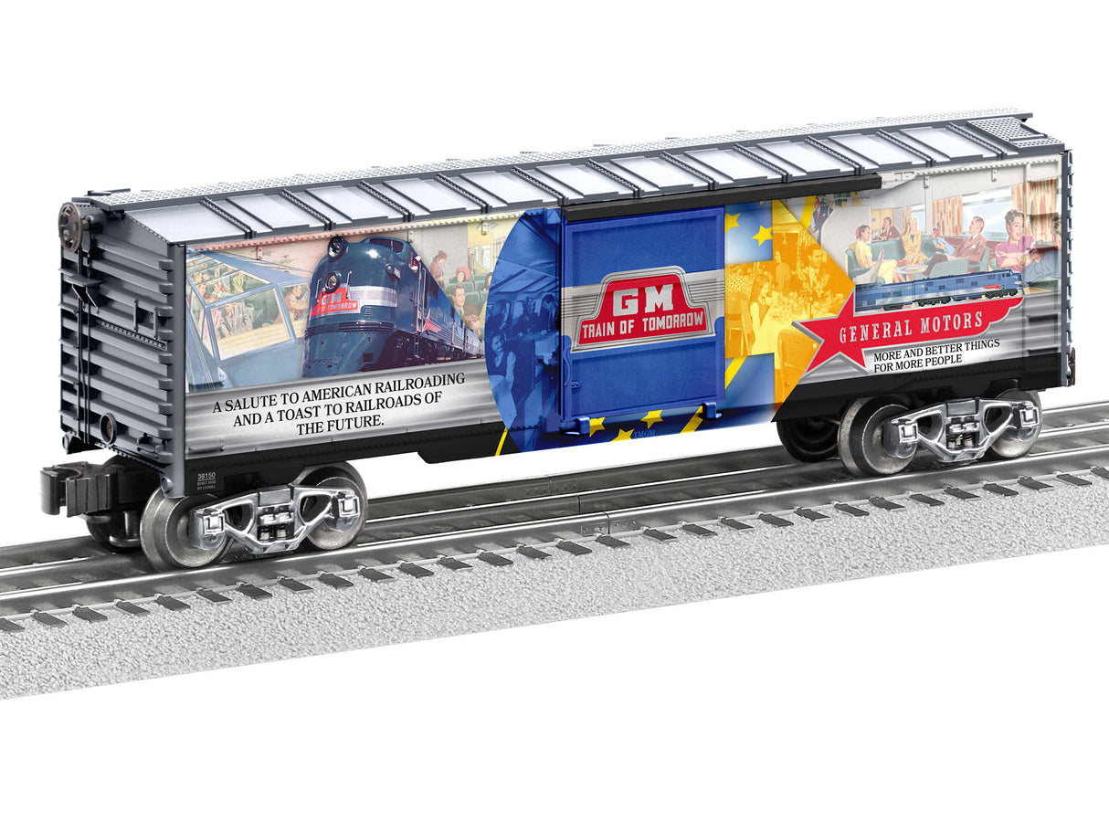 Lionel GM Train of Tomorrow Boxcar - LNL2238150