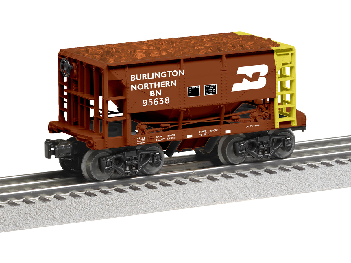 Lionel O Ore Car 6Pk Burlington Northern #2 - LNL2243190