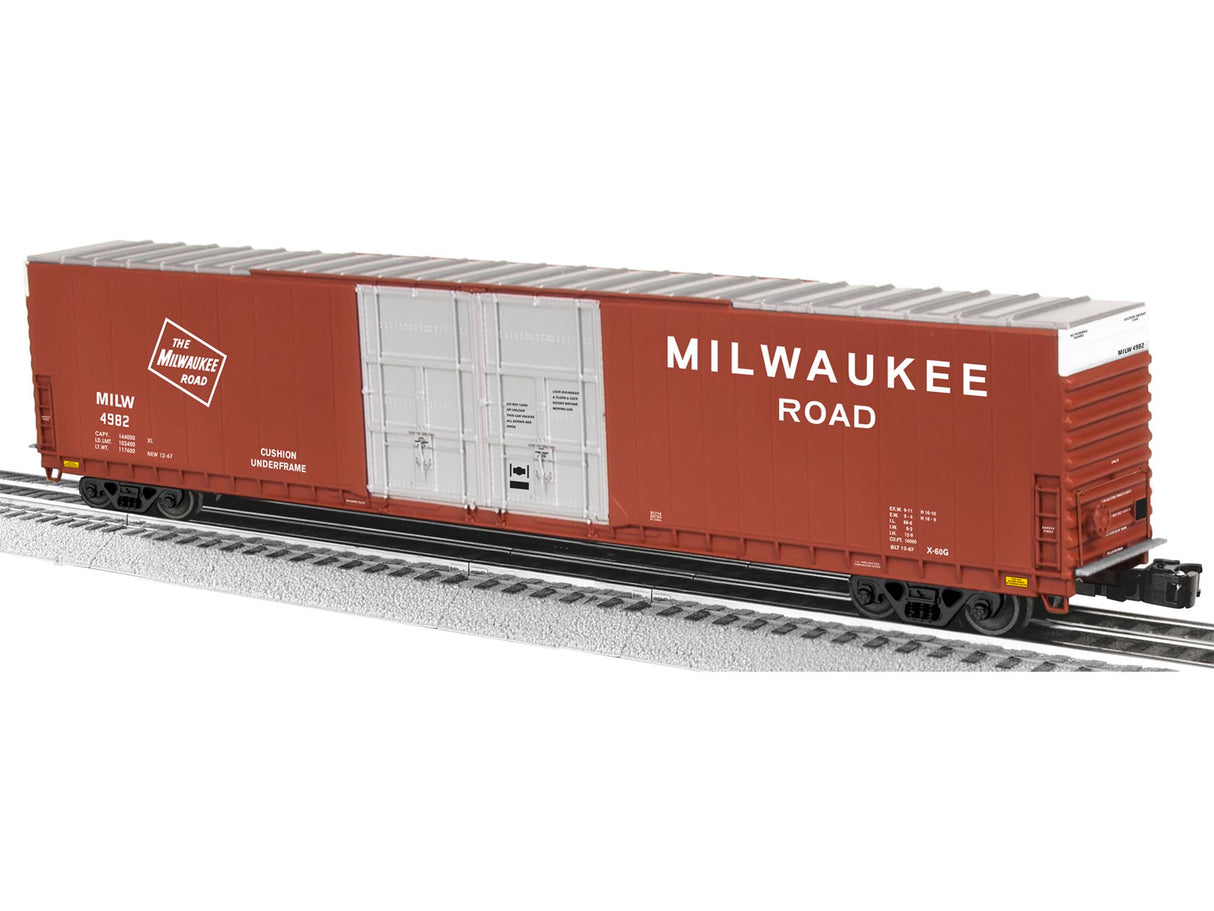 Lionel O 86' Hi-Cube Box, MILW (2) - LNL681705